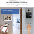 Bcom Waterproof multi apartment wifi doorbell camera wireless video door phone intercom phone for building